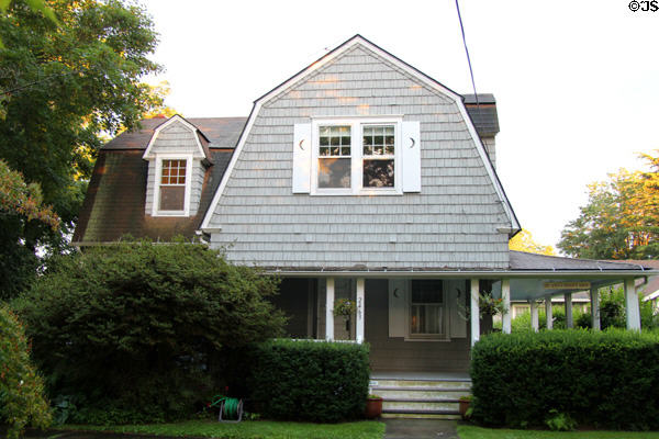 Residence with gambrel roof. Bridgehampton, NY. Style: Dutch Colonial Revival.