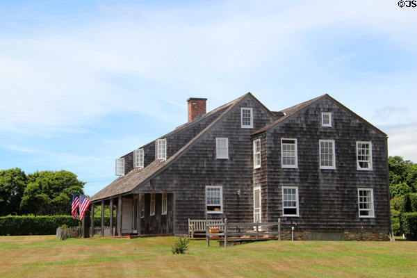 Montauk Indian Museum at Second House, remnant from Camp Wikoff. Montauk, NY.