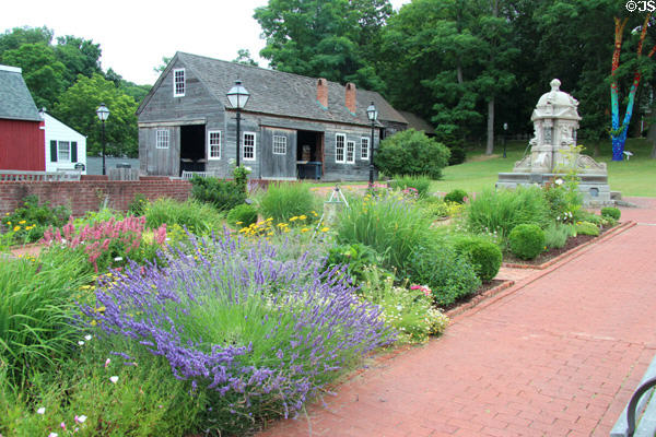 Long Island Museum grounds & garden. Stony Brook, NY.