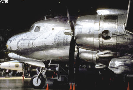 Douglas C-54 Sacred Cow (1944) built for President Roosevelt & used for his trip to Yalta & later by Truman at US Air Force Museum. Dayton, OH.