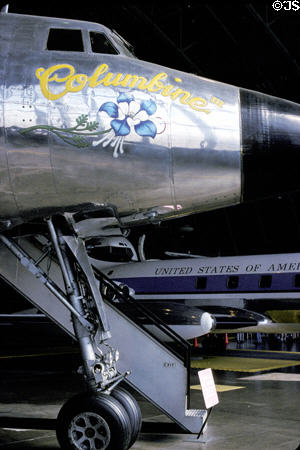 Lockheed VC-121E Constellation, President Eisenhower's plane Columbine III at US Air Force Museum. Dayton, OH.