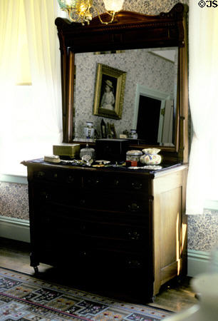 Dresser in James A. Garfield home. Mentor, OH.