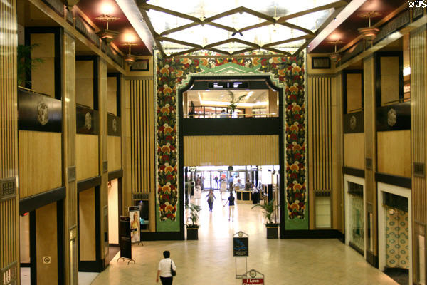 Art Deco lobby of Carew Tower. Cincinnati, OH.