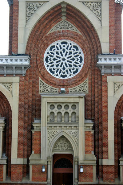 Plum Street Temple portal. Cincinnati, OH.