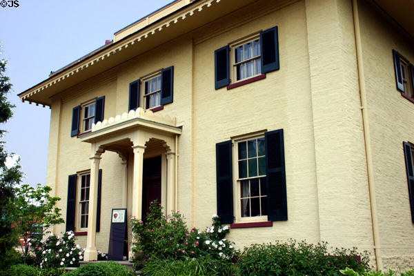 President William Howard Taft National Historic Site (c1840s) (2038 Auburn Ave.). Cincinnati, OH. Style: Italianate. On National Register.