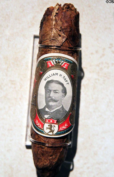 W.H. Taft campaign cigar (1908) at Taft House NHS. Cincinnati, OH.