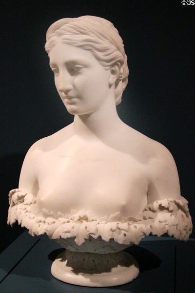 Proserpine marble sculpture (1844) by Hiram Powers at Cincinnati Art Museum. Cincinnati, OH.