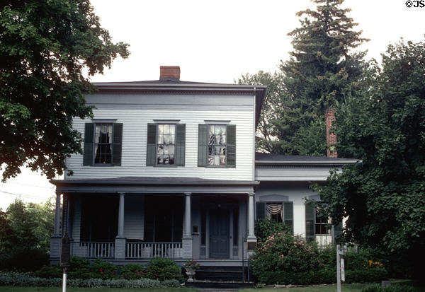 Harriet Taylor Upton home (380 Mohoning St.) woman's suffrage leader (1854-1945) & instrumental in passage of child labor laws. Warren, OH. On National Register.