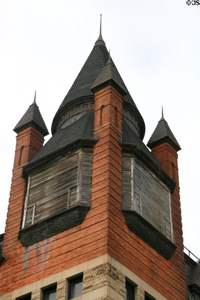 Tower of Pythian Castle (1890). Toledo, OH.