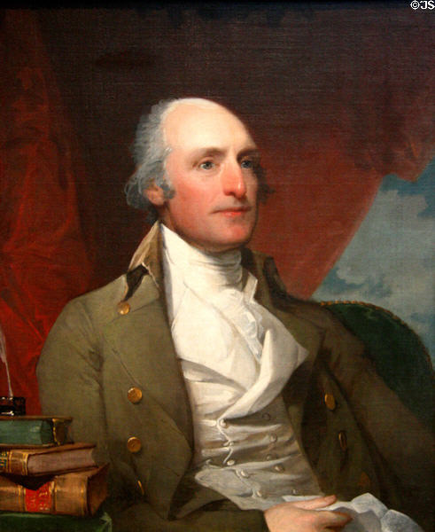 Portrait of John Ashley (1799) by Gilbert Stuart at Toledo Museum of Art. Toledo, OH.