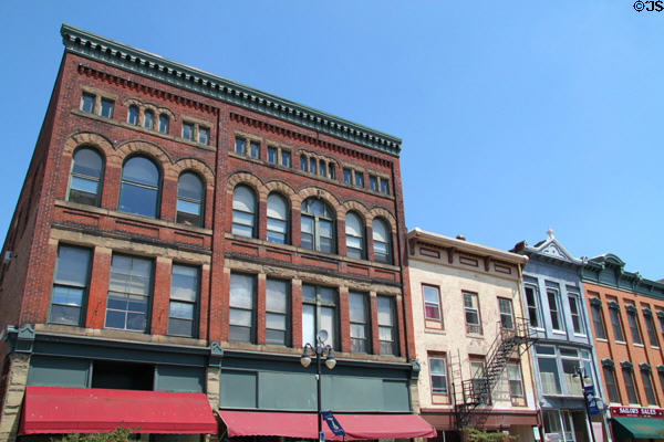 Heritage commercial buildings (231-211 West Water St.). Sandusky, OH.