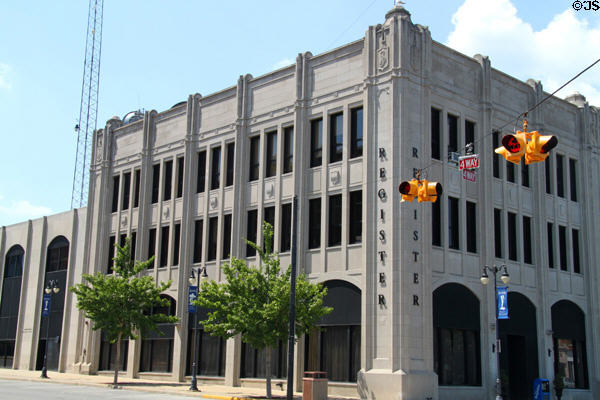 Register Newspaper former Star Journal Building (314 West Market St.). Sandusky, OH.