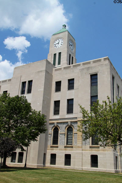 Erie County Courthouse (1938) (323 Columbus Ave.). Sandusky, OH.