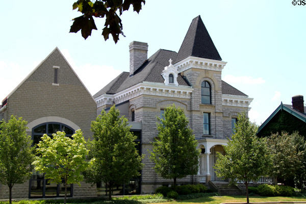 Erie County Jail (1883) (204 W. Adams St.). Sandusky, OH. Architect: Phillip Adam & George Feick. On National Register.