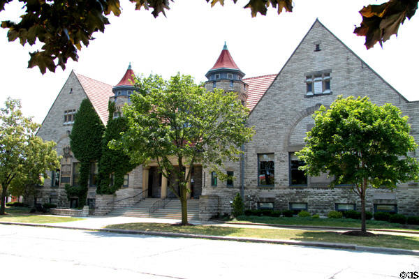 Sandusky Carnegie Library (1901) (Adams at Columbus Ave.). Sandusky, OH. On National Register.