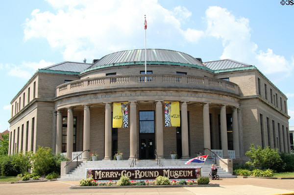 Merry-Go-Round Museum in former Sandusky U.S. Post Office Building. Sandusky, OH.
