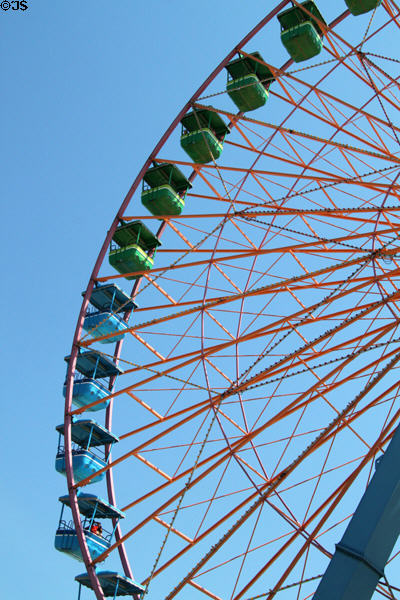 Giant Ferris Wheel (136-foot-tall) at Cedar Point. Sandusky, OH.