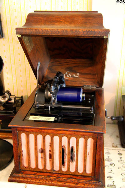 Edison Amberola 30 phonograph (c1917) at Edison Birthplace Museum. Milan, OH.