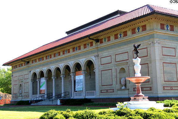 Allen Memorial Art Museum (1917) at Oberlin College. Oberlin, OH. Architect: Cass Gilbert.