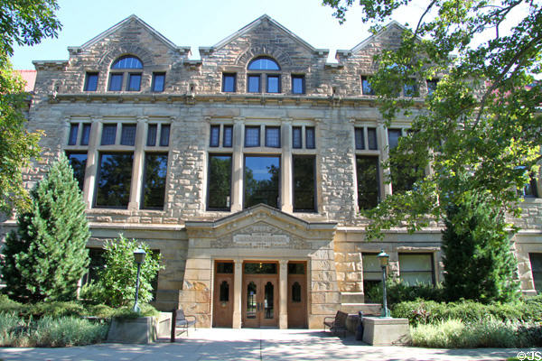 Carnegie Building Admissions Office (1908) at Oberlin College. Oberlin, OH. Architect: Normand Patton.