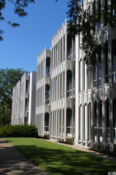 Yamasaki's King Building (1964) at Oberlin College. Oberlin, OH.