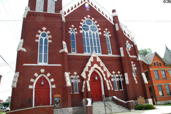 St Paul's Methodist Church (1874) (46 Madison St.). Tiffin, OH.