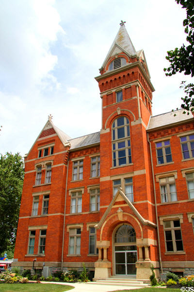Heidelberg University Hall Administrative Offices (1884) (E. Market St.). Tiffin, OH. On National Register.