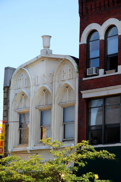 Wooster Block (529 Broad St.). Elyria, OH. Style: Gothic Revival.