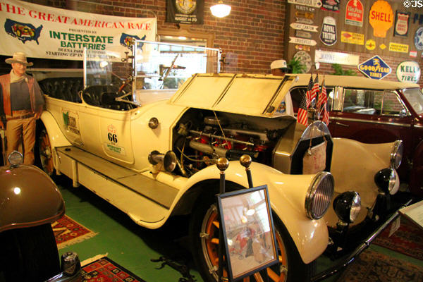Pierce-Arrow Model 66, 7-Passenger Touring (1916) from Buffalo, NY at Canton Classic Car Museum. Canton, OH.