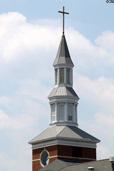 Church Tower near Hower House. Akron, OH.