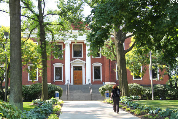 Buchtel Hall (1901)at University of Akron named after John R. Buchtel. Akron, OH.