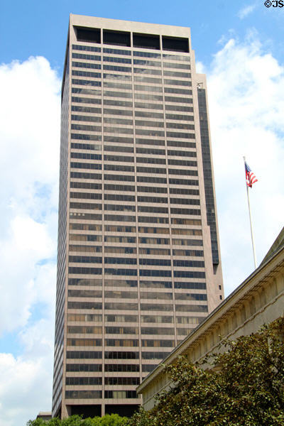 James A. Rhodes State Office Tower (1973) (30 E. Broad St.) (41 floors). Columbus, OH. Architect: Dalton, Dalton, Little, & Newport + Brubaker/Brandt.