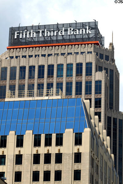 Fifth Third Center over Beggs Building. Columbus, OH.