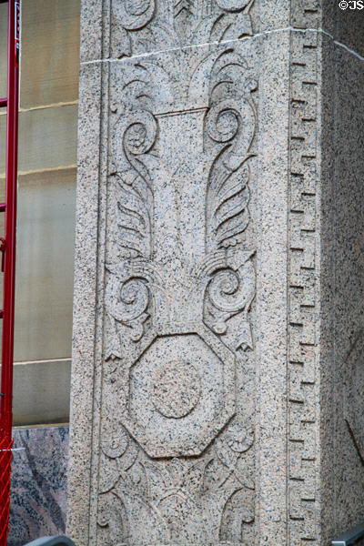 Art deco detail of Columbus U.S. Courthouse / former Post Office. Columbus, OH.