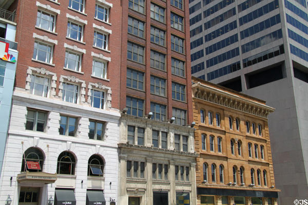 8 on the Square, New Hayden (16 E. Broad St.) & Hayden (20 E. Broad St.) Buildings. Columbus, OH. On National Register.