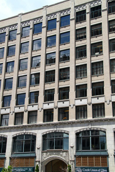 Empire Building (1924) (150 E. Broad St.) (8 floors). Columbus, OH. Architect: Frank L. Packard.
