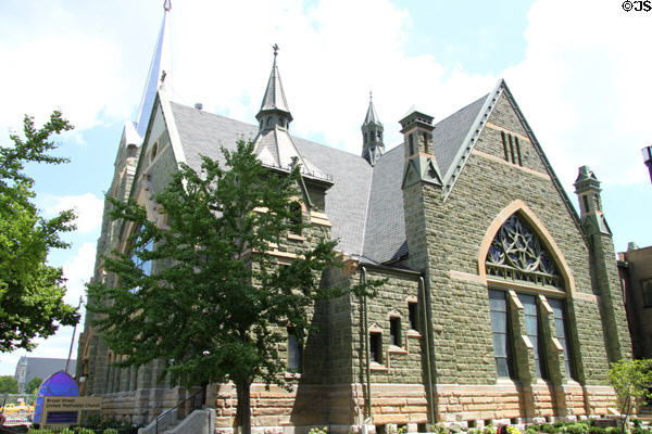 Broad Street United Methodist Church (501 E. Broad St.). Columbus, OH. On National Register.