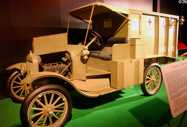 Ford Motel T Ambulance (1918-1920s) at National Museum of USAF. Dayton, OH.