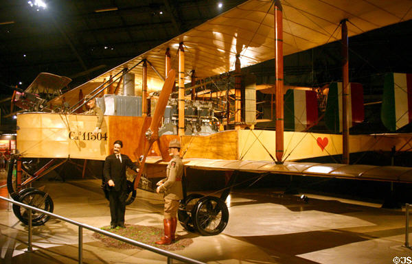 Caproni CA. 36 (c1918-29) by Italian aeronautical engineer Gianni Caproni at National Museum of USAF. Dayton, OH.