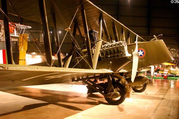 Martin MB-2 (NBS-1) (1920) replica of first U.S.-designed bomber at National Museum of USAF. Dayton, OH.