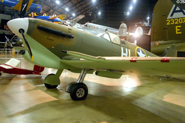 Supermarine Spitfire Mk. Vc (1941) at National Museum of USAF. Dayton, OH.