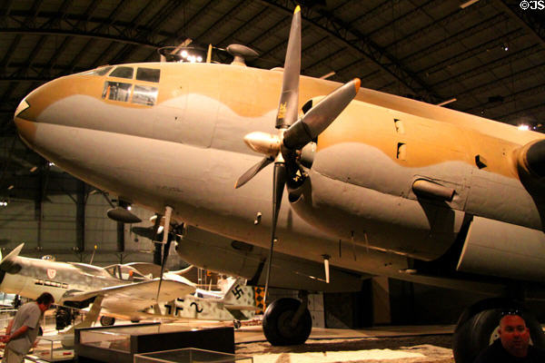 Curtiss C-46D Commando (1940) carried cargo over Burma Hump at National Museum of USAF. Dayton, OH.