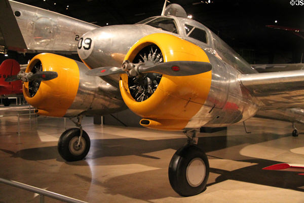 Curtiss AT-9 Jeep/Fledgling (1942-3) trainer at National Museum of USAF. Dayton, OH.