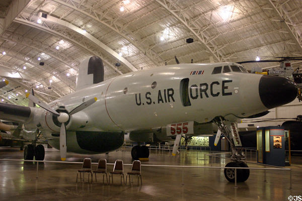 Lockheed EC-121D Constellation (1951-5) with radardome at National Museum of USAF. Dayton, OH.