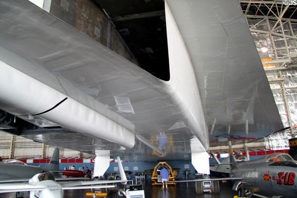 Air intake of North American XB-70 Valkyrie (1964) at National Museum of USAF. Dayton, OH.