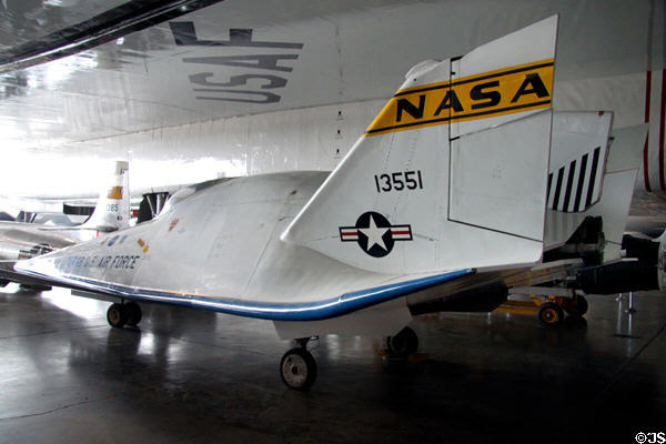 Martin X-24B (1972) wingless landing spacecraft prototype at National Museum of USAF. Dayton, OH.