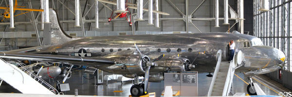 Douglas VC-54C Sacred Cow (1945) used by President Franklin D. Roosevelt at National Museum of USAF. Dayton, OH.