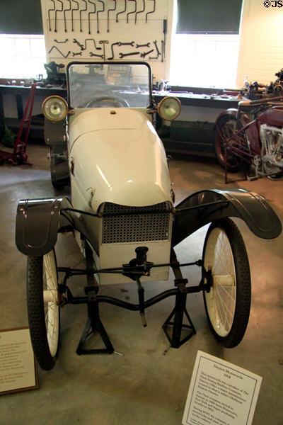 Xenia cyclecar (1914) made in Xenia (1913-16) at Carillon Historical Park. Dayton, OH.
