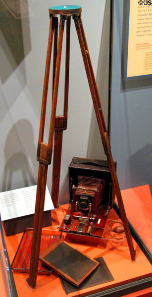 Type of photographic equipment used by Wright Brothers at Wright Brothers Aviation Center. Dayton, OH.