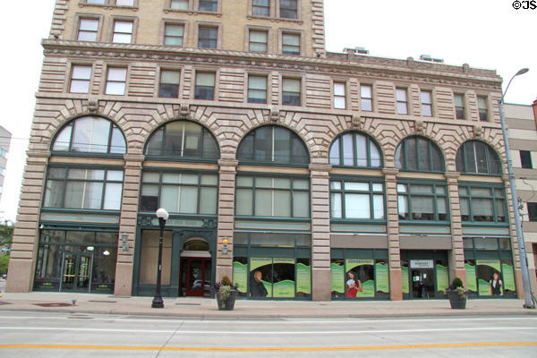 Wright Stop Plaza (former American Building) (1902) (4 S. Main St.) (14 floors). Dayton, OH. Architect: Frank M. Andrews. On National Register.